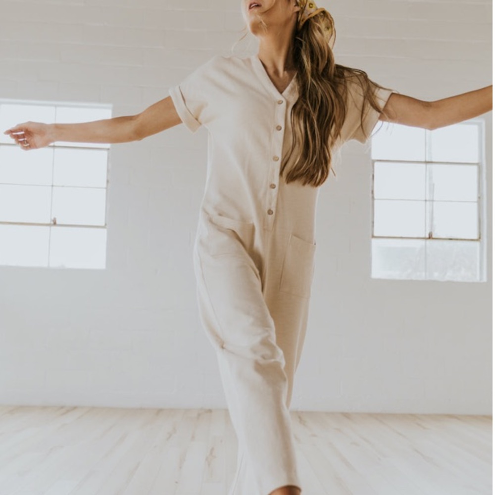 NORFOLK BUTTON JUMPSUIT || ROOLEE